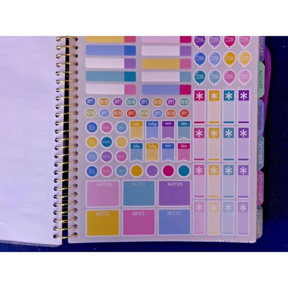 17 Month Planner BUTTERFLY Aug 2025 - Dec 2026 Weekly Planning Note Page Gift - Picture 6 of 14